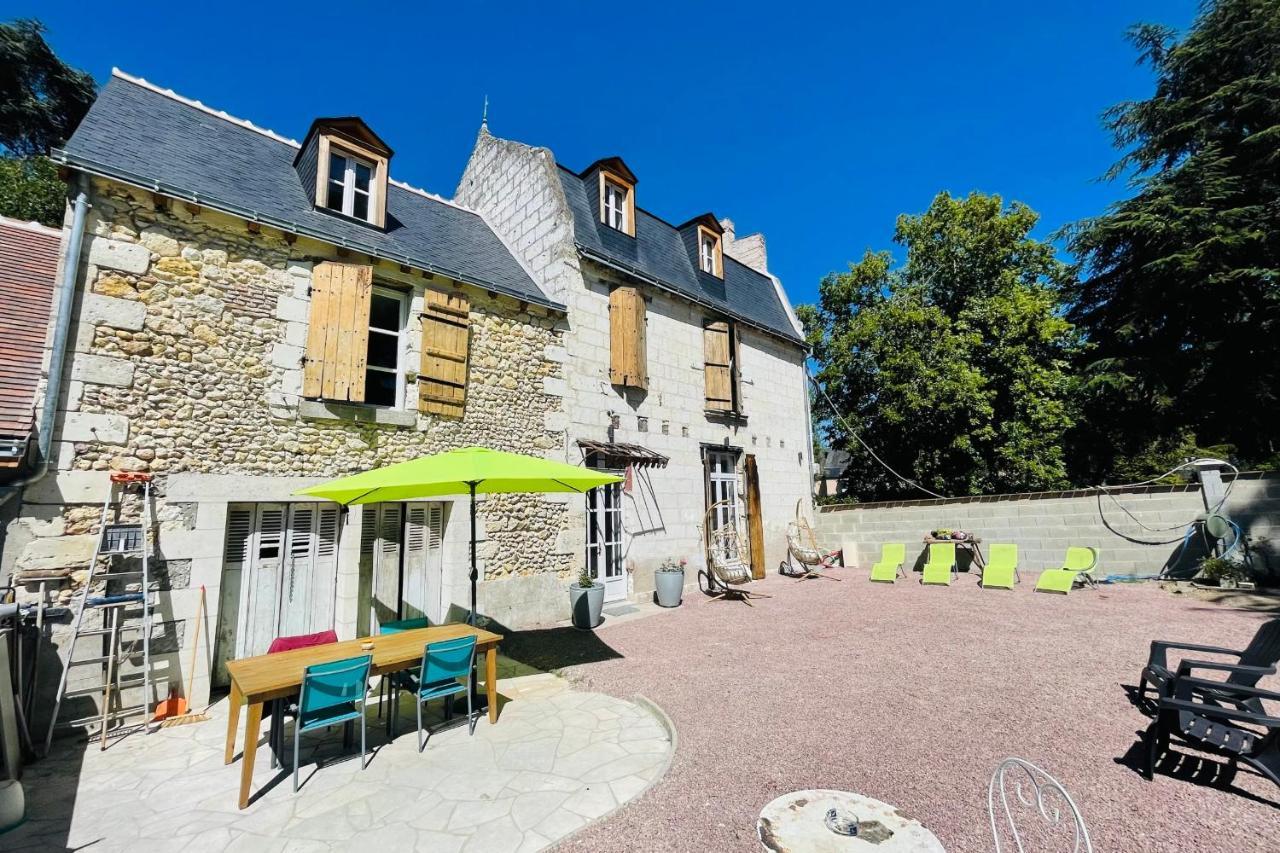 The Rabelaisian Room In A Charming Mansion At The Gates Of Tours Saint-Avertin Exterior foto