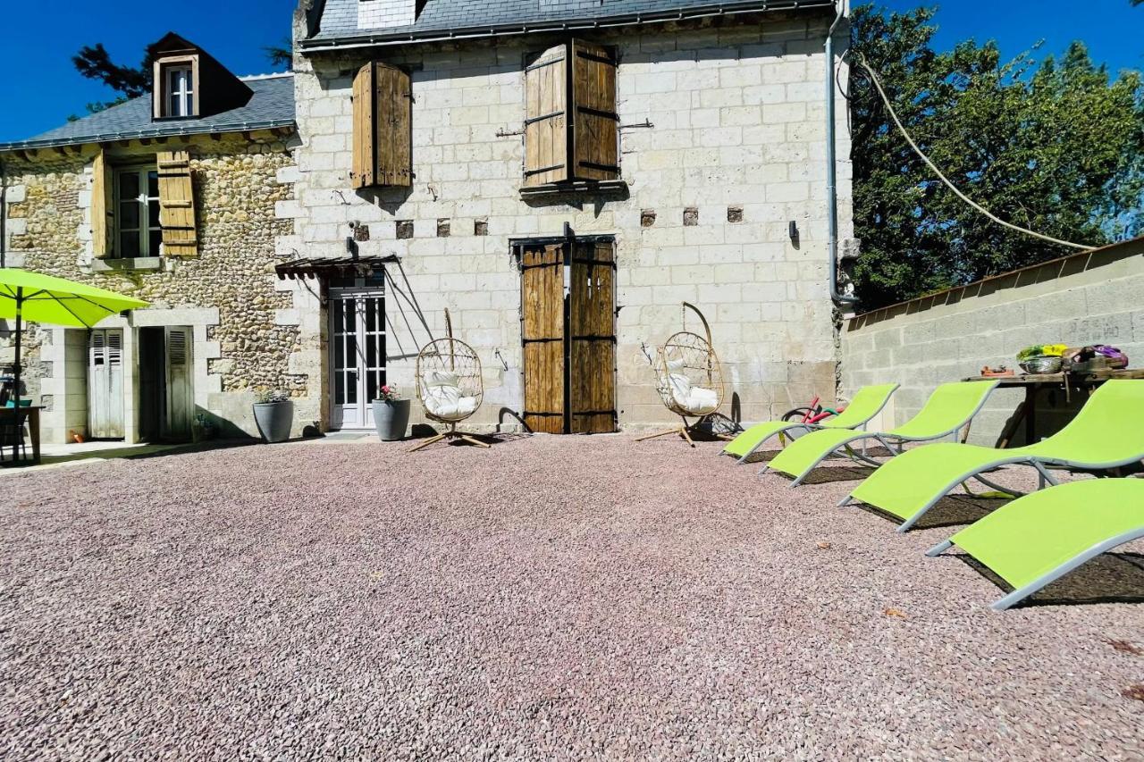 The Rabelaisian Room In A Charming Mansion At The Gates Of Tours Saint-Avertin Exterior foto